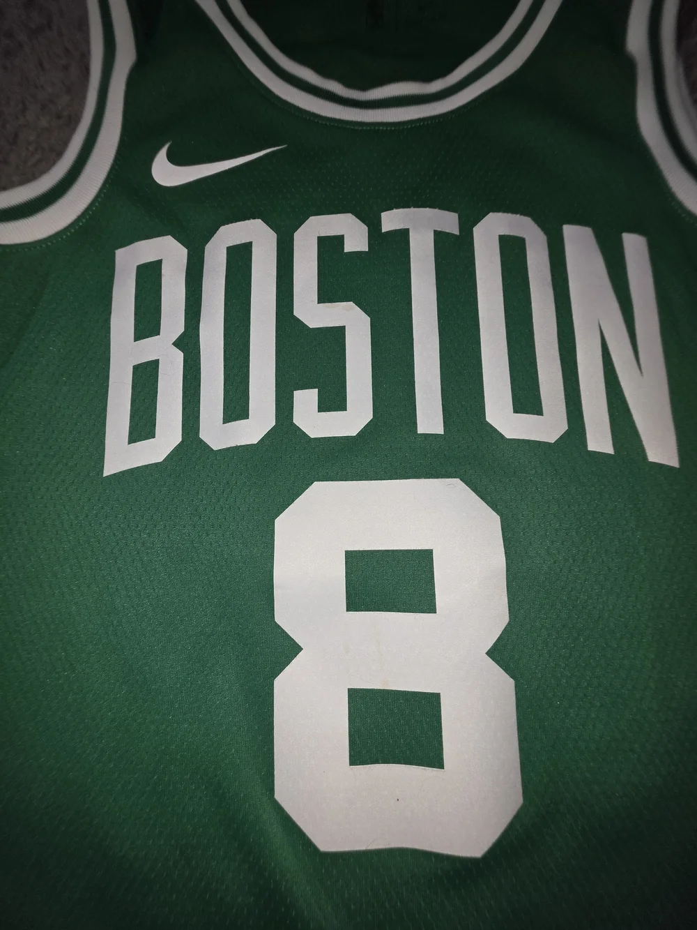 Nike Boston Celtics #8 Walker Green Basketball Jersey